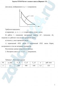 Расчет термодинамических циклов