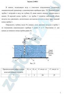 Илюхин К.Н. Чекардовский С.М. Гидрогазодинамика ТИУ 2018 Задача 37